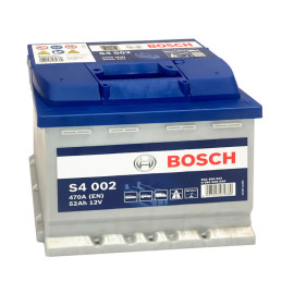 Batería Bosch S4 002 52Ah 470A R+ en Valencia